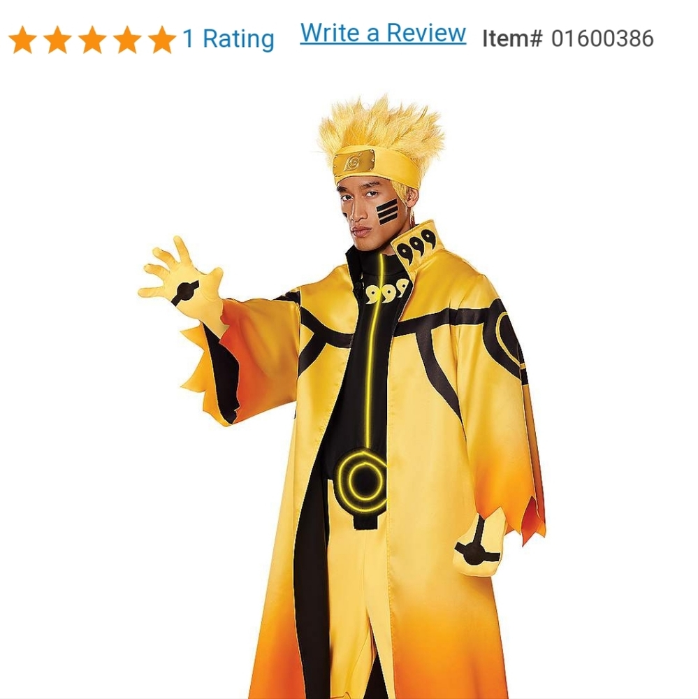 Naruto Shippuden Adult Small  Costume from Spirit Halloween Store